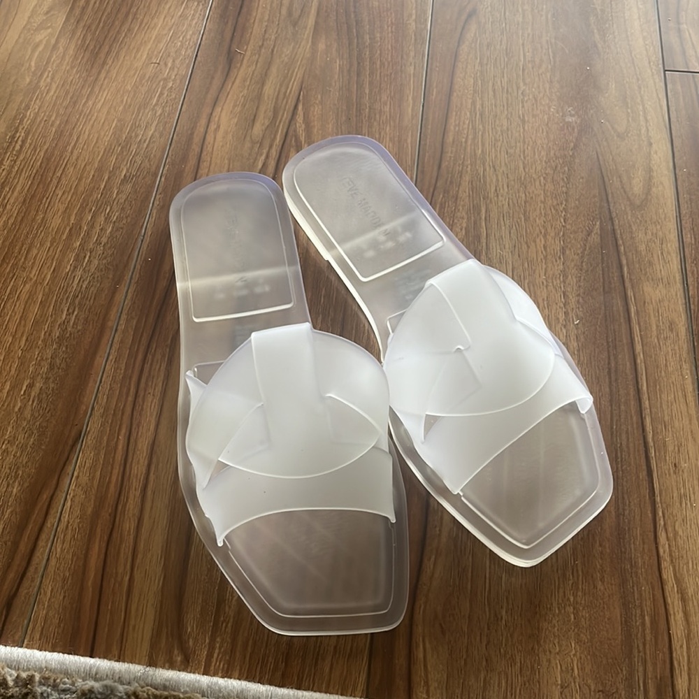 Steve Madden clear sandals woman’s 8